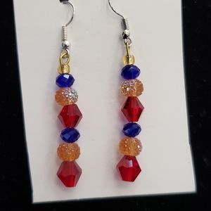 Primary colors earrings